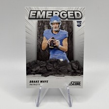 2024 Score Football Drake Maye Rookie Emerged North Carolina Tarheels