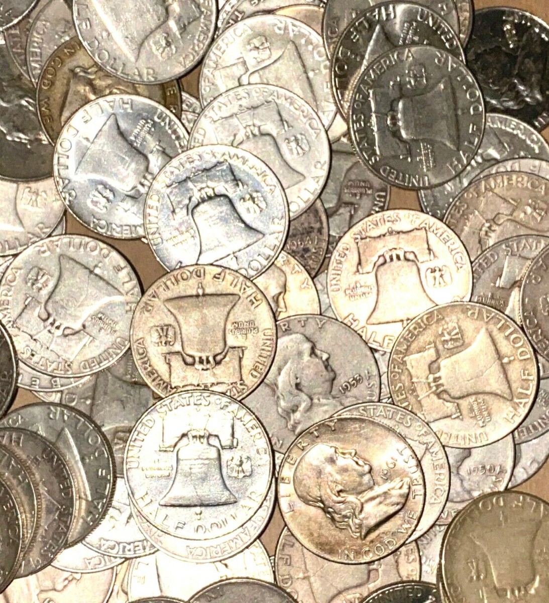 1/2 lb. (8 standard ounces) of 90% old U.S. silver coins (no junk
