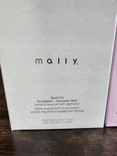 Mally Makeup Lot 11 Pieces Total Brushes Foundation Concealer Liquid Face Defend