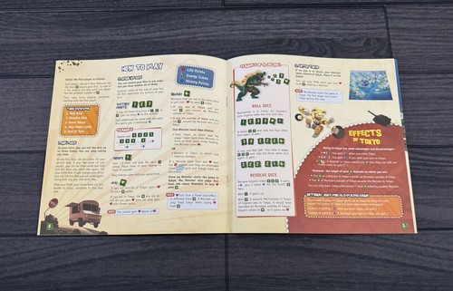 King Of Tokyo Origins | Game Rule Book Only | Official Replacement Game Piece - Picture 4 of 7