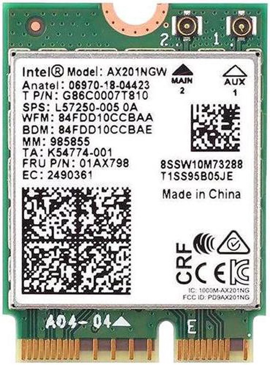 ★マイナ③★ M53363-005 SKO-WLAN AX211 BT 5.3 M.2 2230 vPro AX201GW US