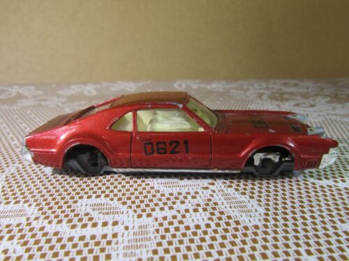 762Y Vintage 1966 Corgi 276 England Oldsmobile TORONADO Brown 1:43 - Picture 4 of 14