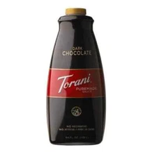 Torani Dark Chocolate Puremade Sauce 64oz, G-Chocolate-S-PURE