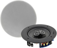 Einbaulautsprecher Decken Lautsprecher Weiß 2-Wege 234X67Mm 80 23088 Watt Weiß