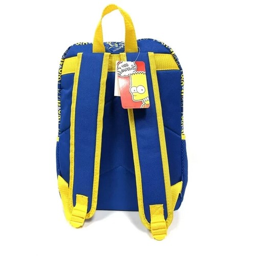 The Simpsons Bart Problem Child 3D 16" Large School Backpack - Picture 3 of 3