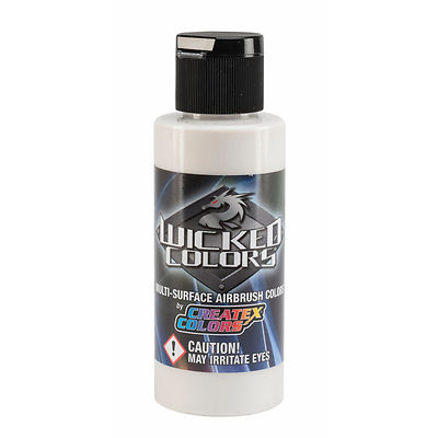 Createx Wicked Colors W301 Pearl White 2oz. water-based universal airbrush paint