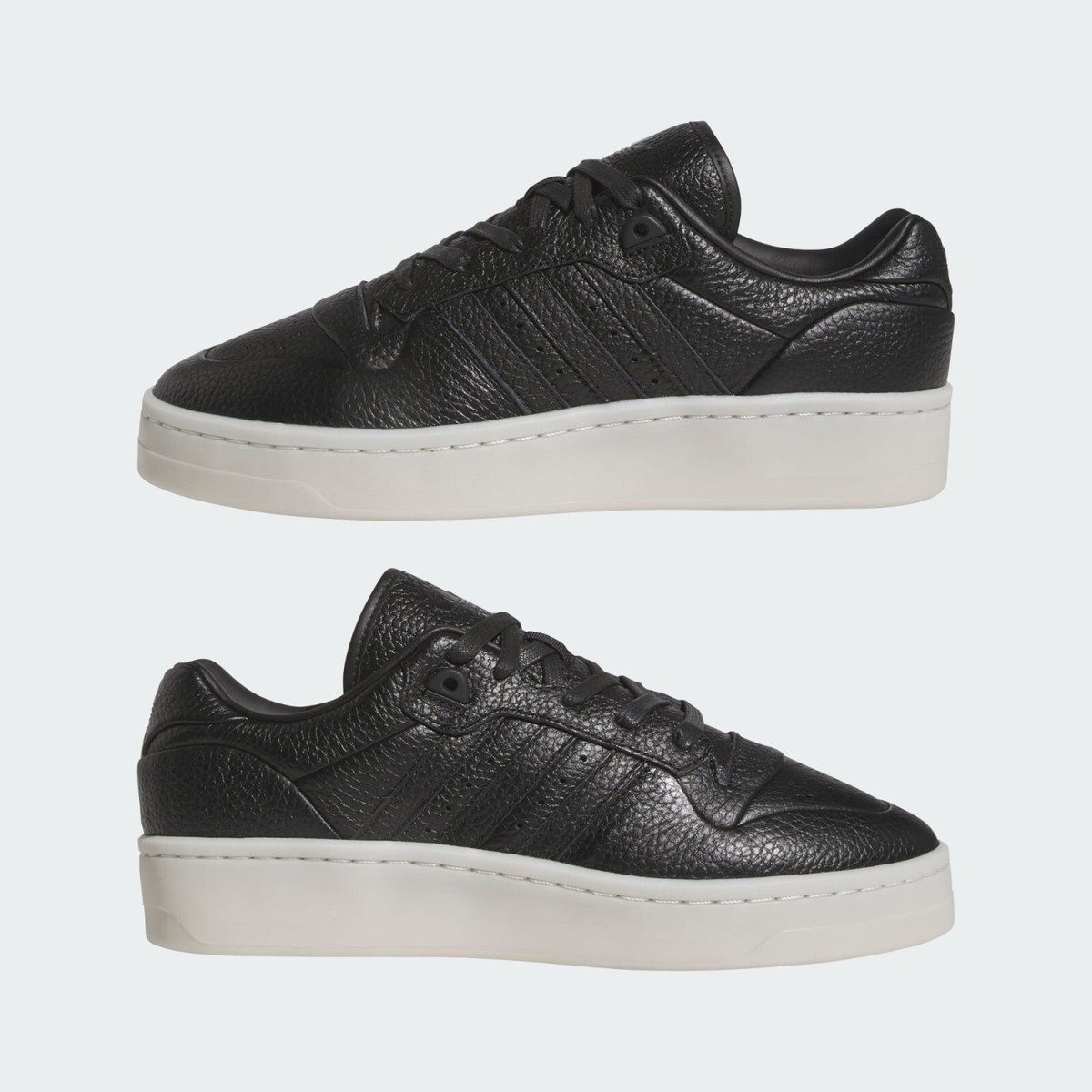 スニーカー ADIDAS RIVALRY LUX LOW ID3950 4FK1510 Adidas Rivalry Lux Low Sneakers Original Shoes Core Black