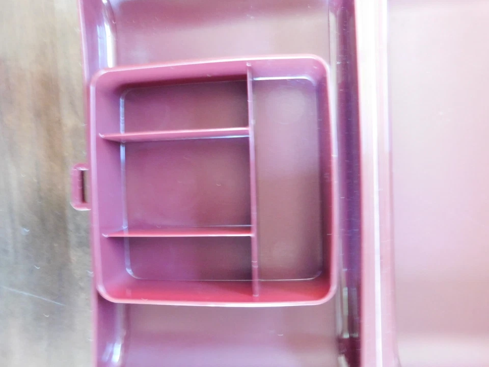 Винтажный дорожный чехол для макияжа Tupperware 1624-2 Tuppercraft личный камердинер - Изображение 3 из 4