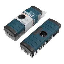 2.5 in X 7 in Block Wire Brush with 6 X 19 Rows of Steel Bristles