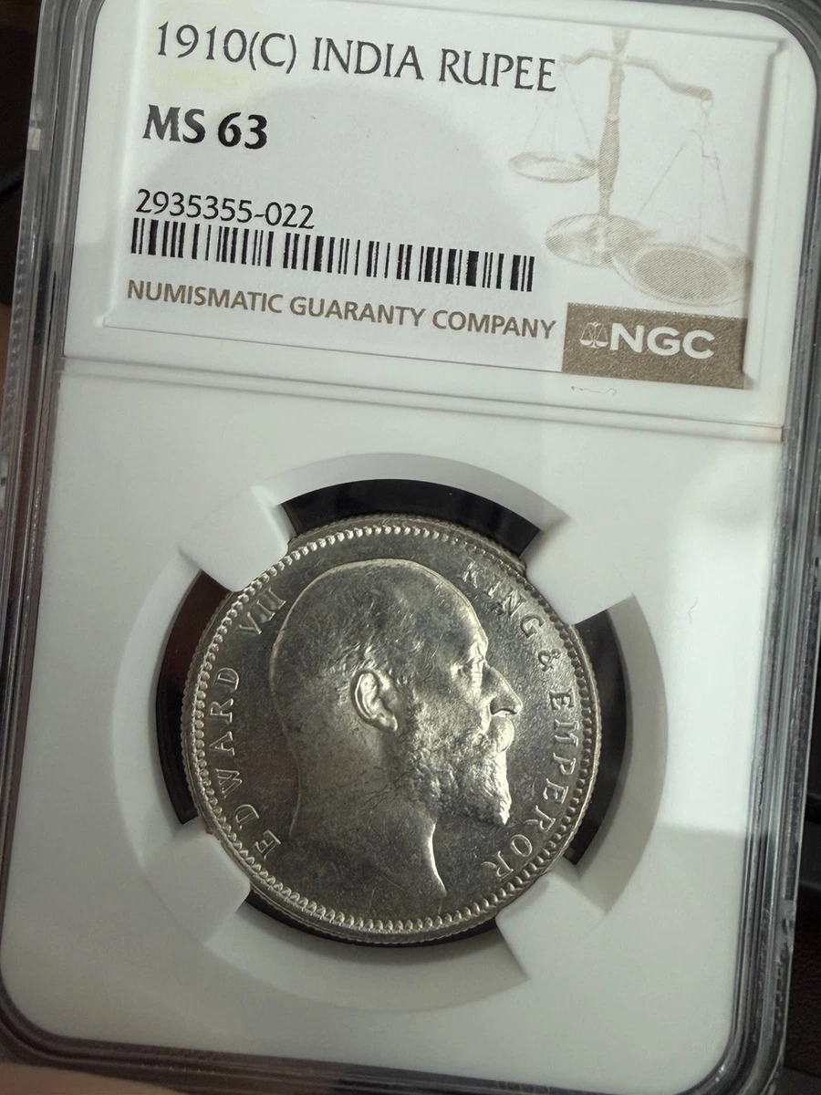 MS 63 Graded British Indian Coins for sale | eBay