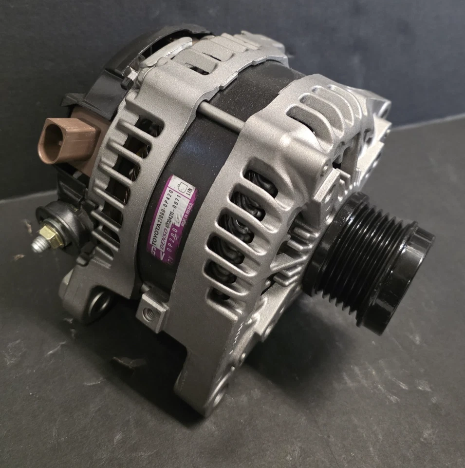 Toyota Van Sienna V6 2017 a 2020 3,5 litros 2GR-FKS alternador fabricante original Reman por casa rodante Foto 2 de 4