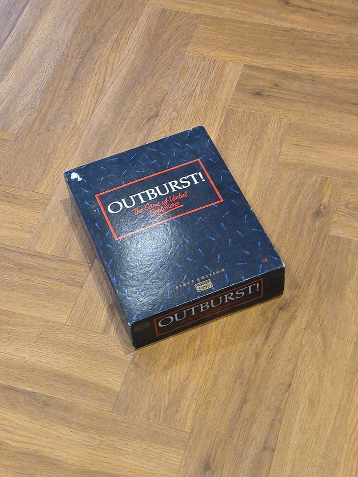 Family Christmas Entertainment Board Game Outburst First Edition Parker 1986 Vgc - Image 2 of 4