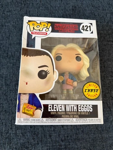 Funko Pop - #421 Eleven with Eggos Chase Stranger Things - Box Damage