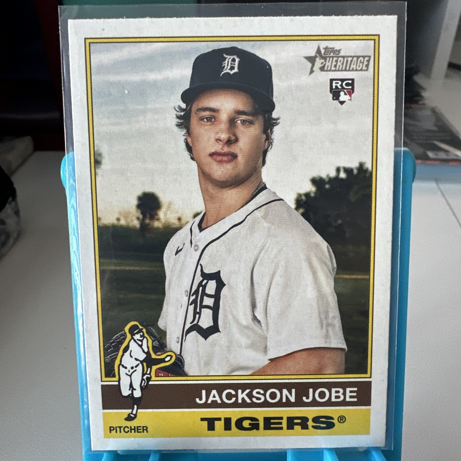 2025 Topps Heritage - Jackson Jobe #389 (RC)