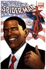 AMAZING SPIDER-MAN #583 F, Obama, 4th Print, Marvel Comics 2009 Stock Image