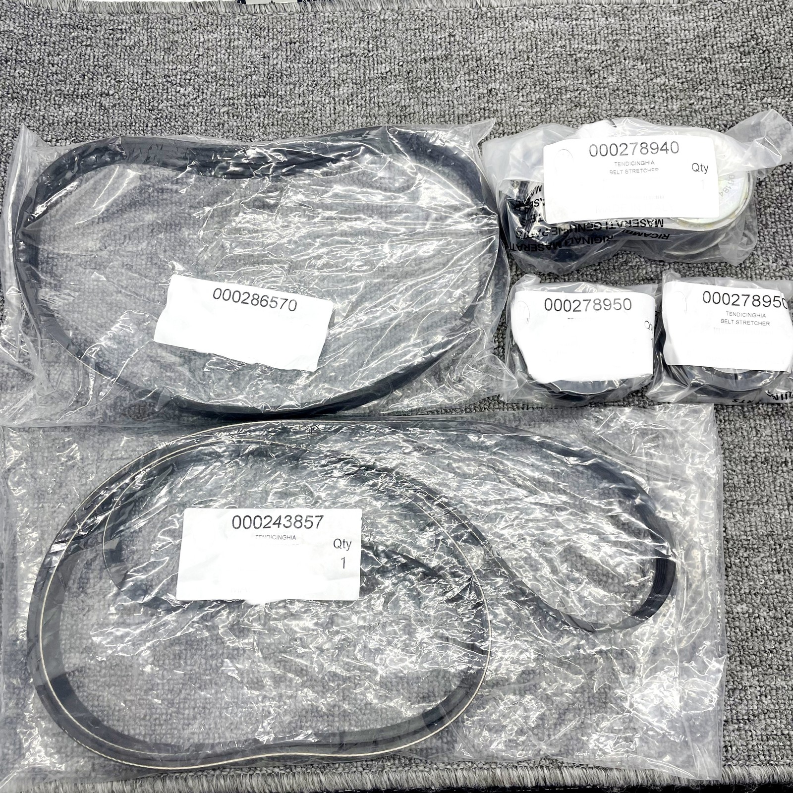 Maserati Ghibli 2013-2016 Belt tensioners Set