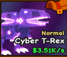 Cyber t-rex Catch and tame