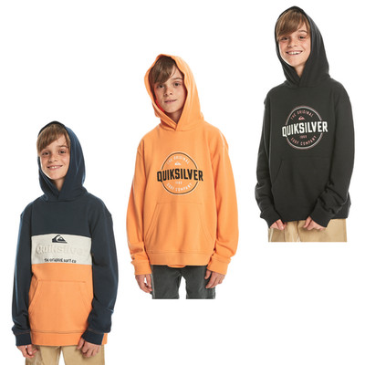 Quiksilver Kinder Circle Up Kapuzenpullover Sweatshirt Hoody Hoodie