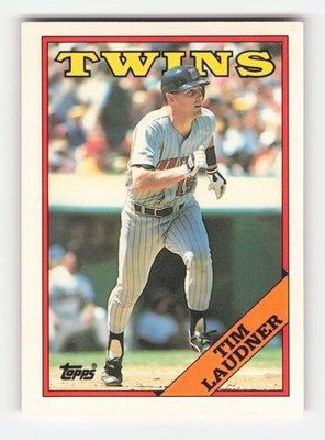 1988 Topps Collector's Edition (Tiffany) #671 Tim Laudner Near Mint or Better