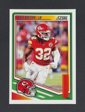 2025 Panini Score Football NFL Base Cards #9 Nick Bolton Chief