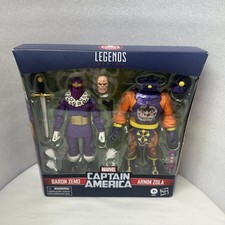 Marvel Legends Series Baron Zemo & Arnim Zola Captain America 2 Pack Brand New