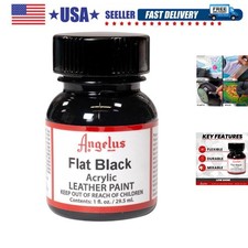 Acrylic Leather Paint For Shoes, Sneakers, Leather, Canvas, Furniture, and Mo...