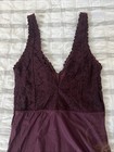 American Eagle One Piece Bodysuit New With Tags Maroon Medium Lace $39.95 — photo 6