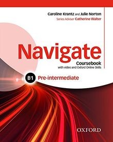 Navigate: Pre-intermediate B1. Coursebook with DVD and o... | Buch | Zustand gut