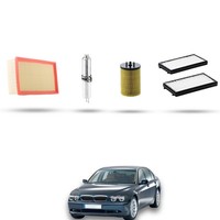 Hoffcar Set Service - 4 Filter FüR Bmw Serie 7 (E65, E66) 745I 245Kw Von 2001