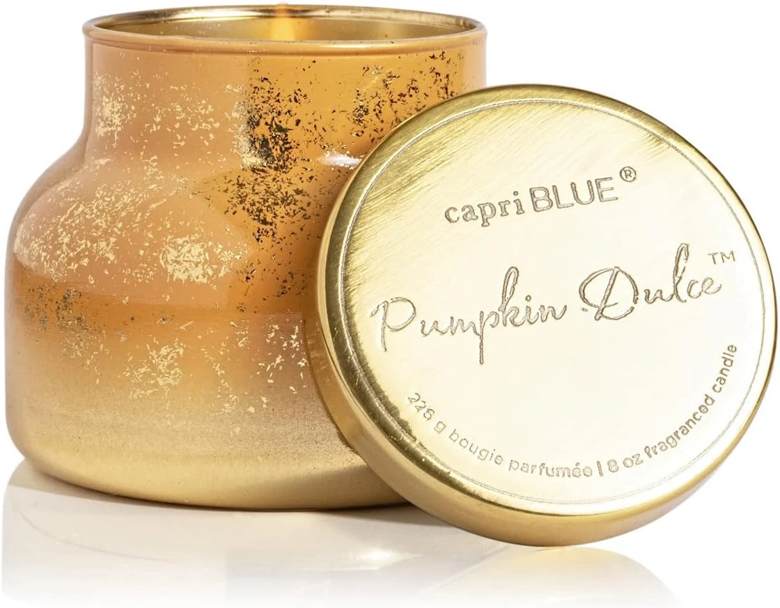 Capri Blue Pumpkin Dulce Candle - Thumbnail 4