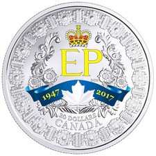 2017 $20 A Platinum Celebration - Pure Silver 1 oz Box & COA RCM Canada