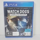 Watch Dogs Complete Edition Sony PlayStation 4 PS4 PS5 Video Game Complete