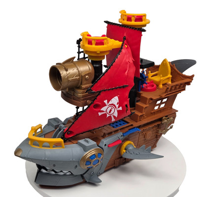 Fisher-Price DHH61 Imaginext Shark Bite Pirate Ship