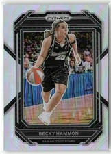 Becky Hammon 2023-24 Panini Prizm WNBA Silver San Antonio Stars #125