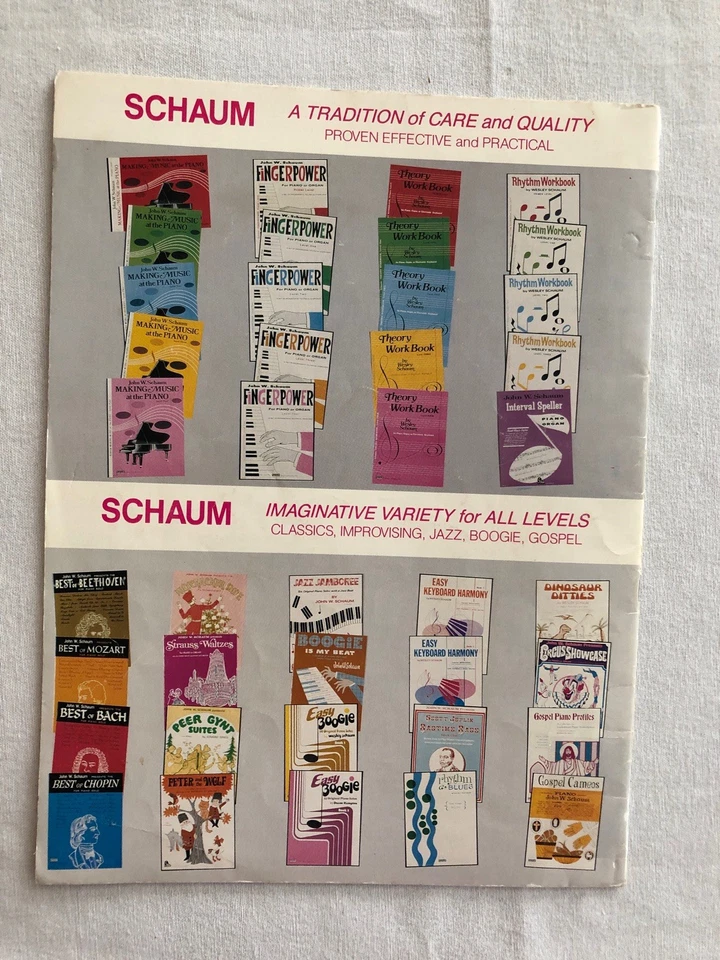 Cancionero Wesley Schaum Christmas Solos Nivel Tres (Piano/Teclado/Órgano) Foto 4 de 4