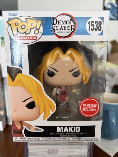 Funko Pop! Demon Slayer: Kimetsu no Yaiba - Makio - GameStop (Exclusive) #1538