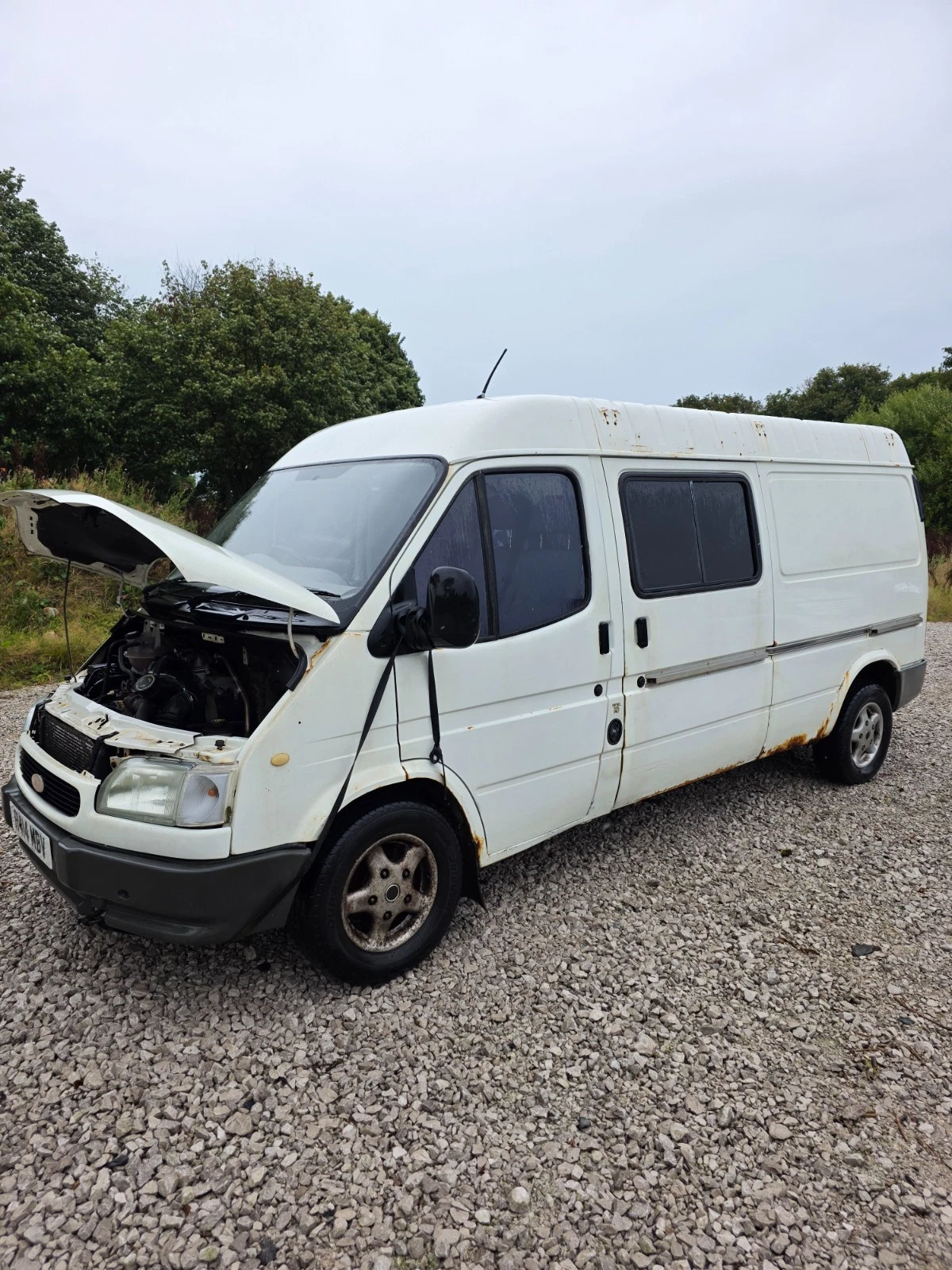 ford transit smiley mk5 1997 2.5 di van lwb spares or repairs - Picture 2 of 24