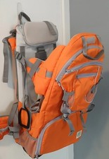 Kidpprod Baby Child Backpack Carrier Toddler Hiking Camping Orange