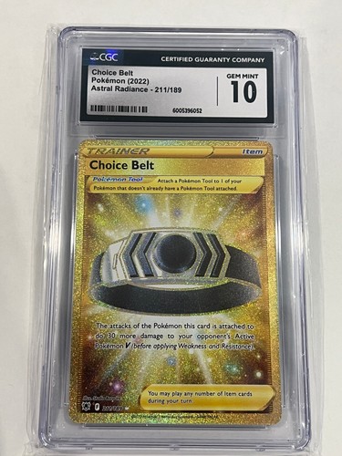 Choice Belt graded CGC 10 for sale on eBay