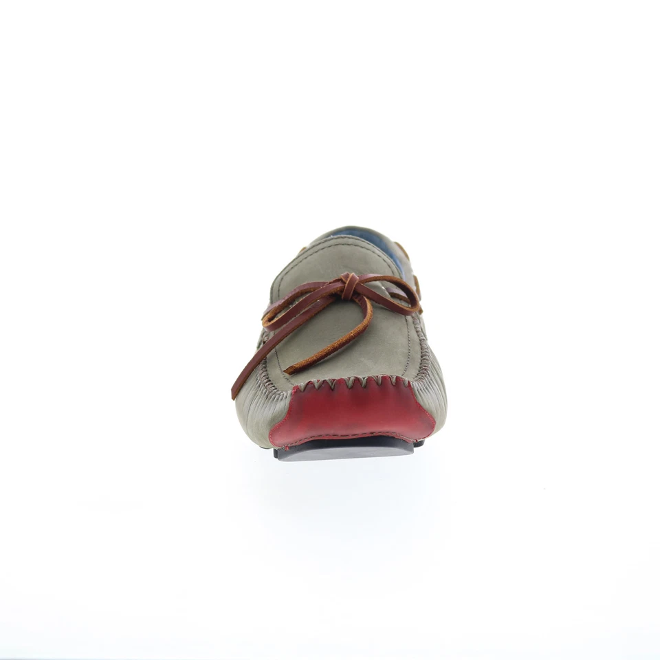 Mocassim e sapatos de barco Robert Zur Frisco masculino verde nobuck - Imagem 3 de 4