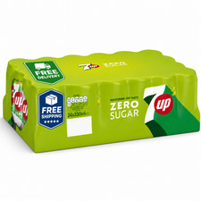 7UP Zero Lemon & Lime Cans 24 X 330Ml
