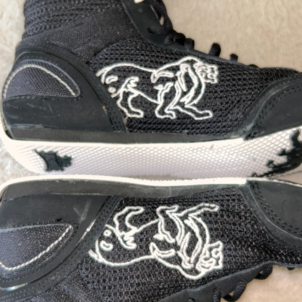 Lonsdale London Contender (2019) Lace Up Low Boxing Boots - Men Size US 6 - Image 3 of 4