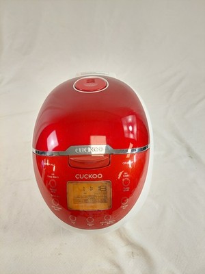 Cuckoo CR-0655F Rice Cooker  & Warmer 6 cups LCD Display 11-Menu Options~Tested~