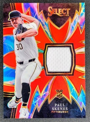  2024 Panini Select Paul Skenes Sparks Rookie Flash Relic SPK-PS /99 