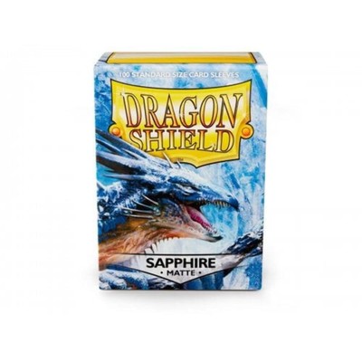 Arcane Tinman Sleeves: Dragon Shield Matte Sapphire (100), Size