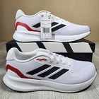 Adidas Runfalcon 5 WIDE Running Shoes White/Red Mens Sizes 8.5-13 New IE0551