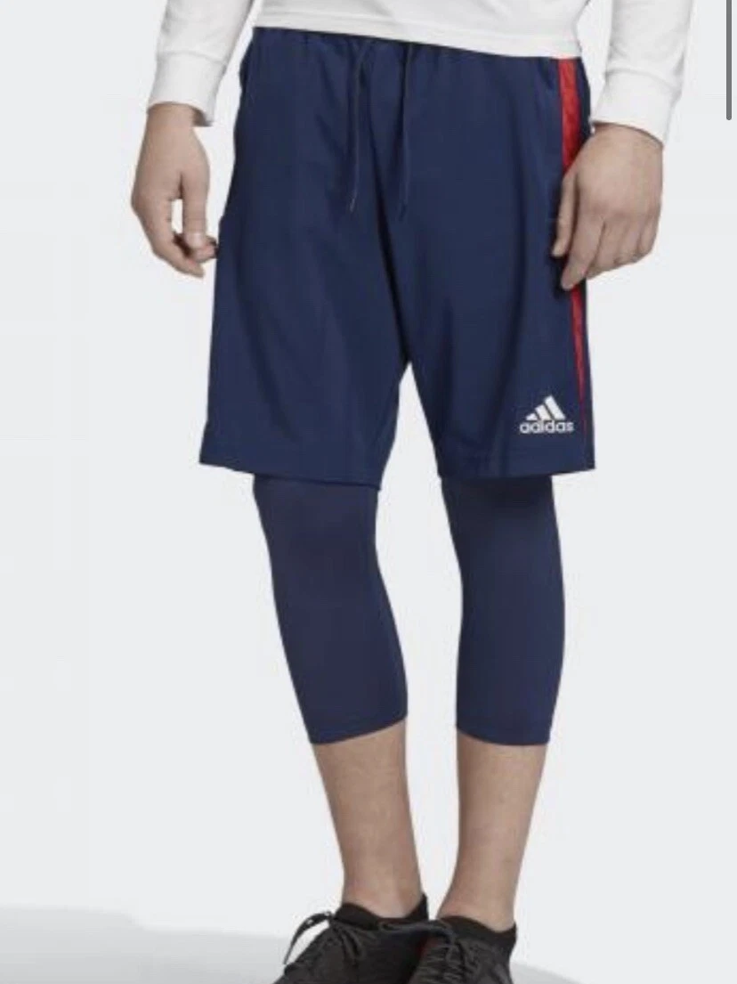 Soccer tights sales under shorts