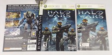 Halo Wars Xbox 360 Replacement Cover Art Manual Official OEM
