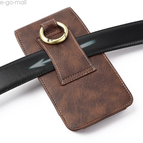 Vertical Leather Case w/ Belt-Clip Holster Pouch Cover for iPhone XS Max 7 8Plus - Picture 21 of 34
