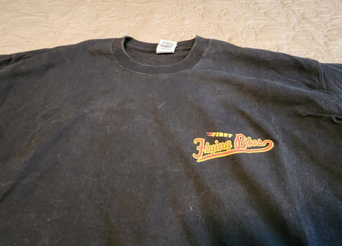 Vintage 1990's First Flying Bikes New York Chapter Harley Tee XL - Picture 2 of 5